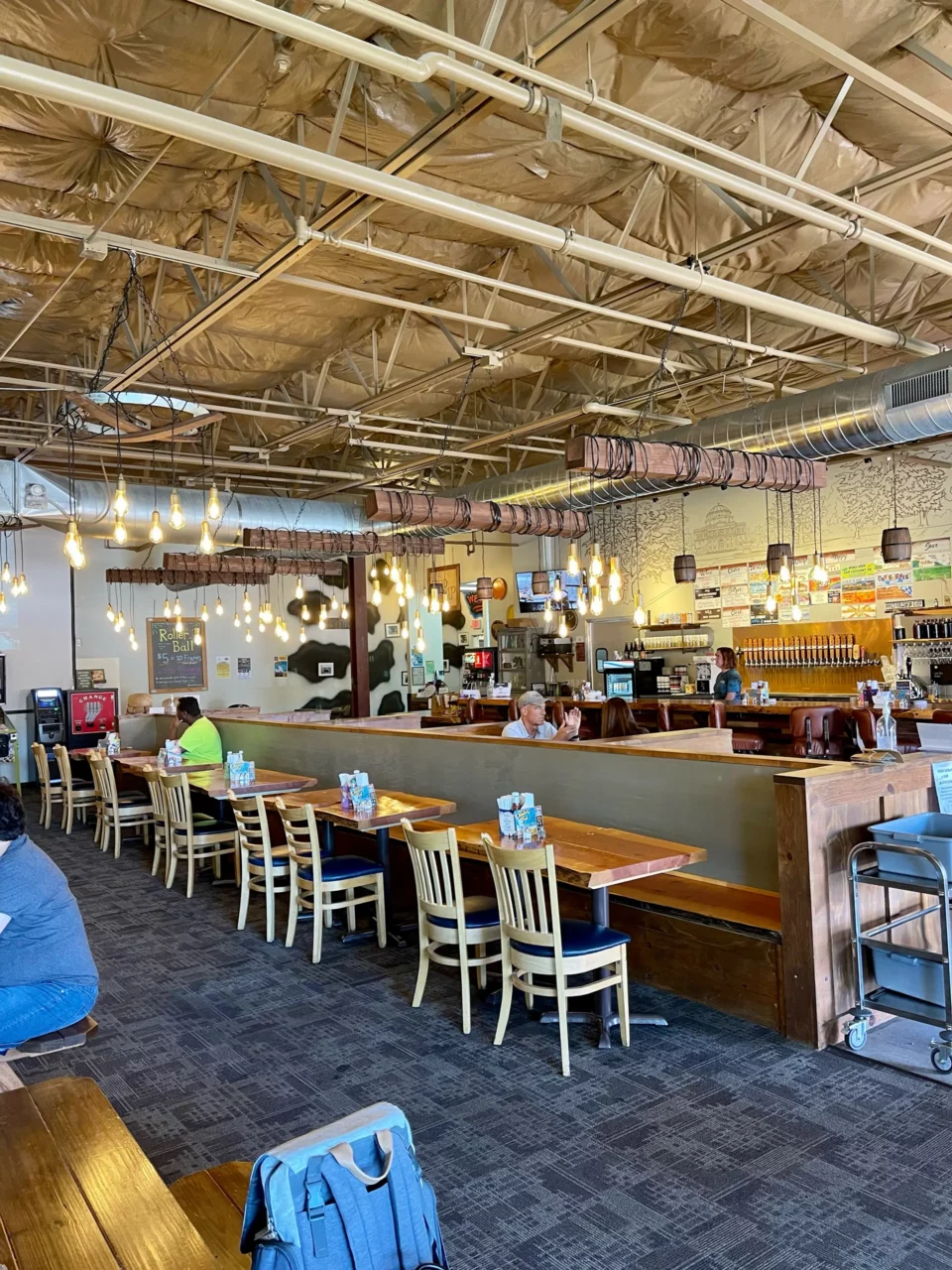 Wild Fields Brewhouse interior